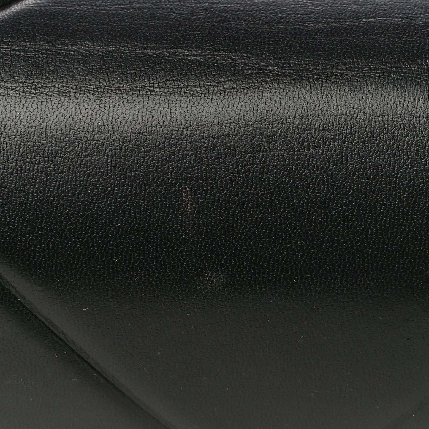 Lambskin Quilted Twist MM Black