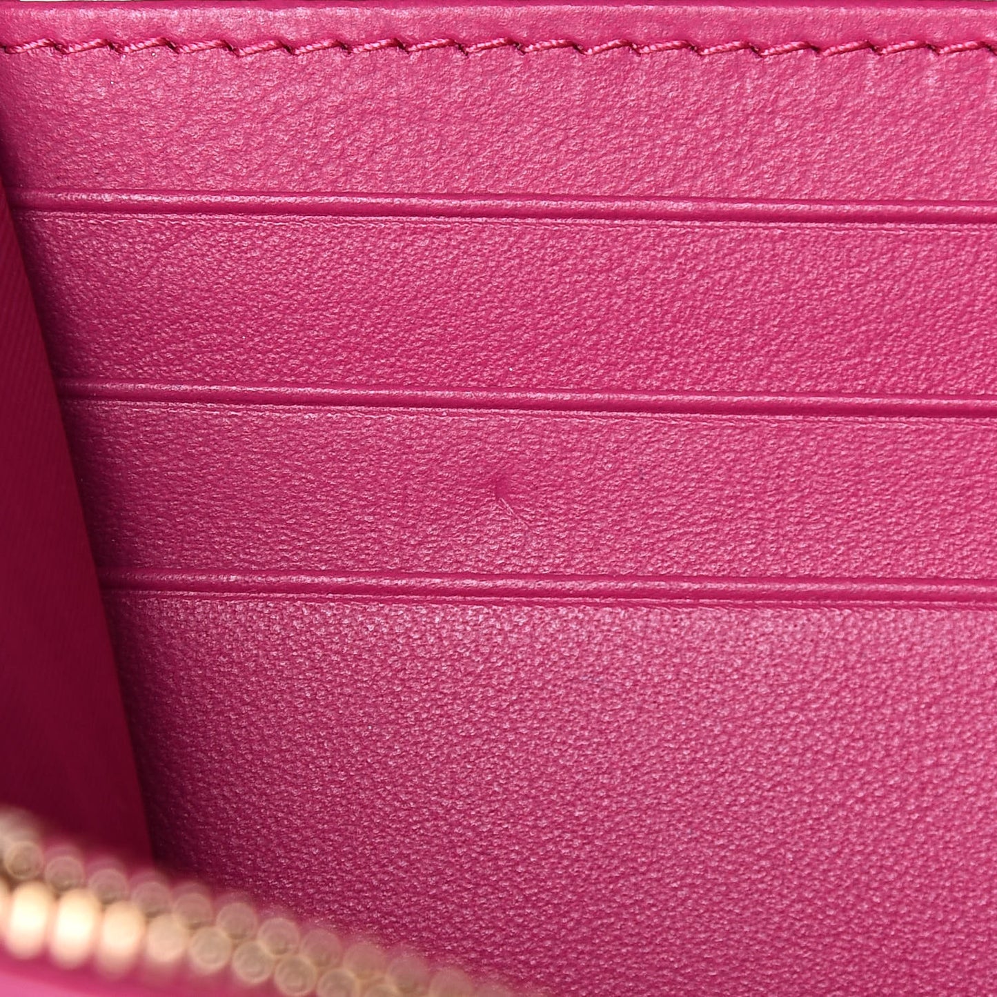 Patent Cannage Rendezvous Chain Wallet Magenta