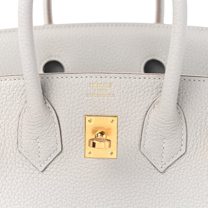 Hermes Togo Birkin 25 Gris Perle 6 of 10