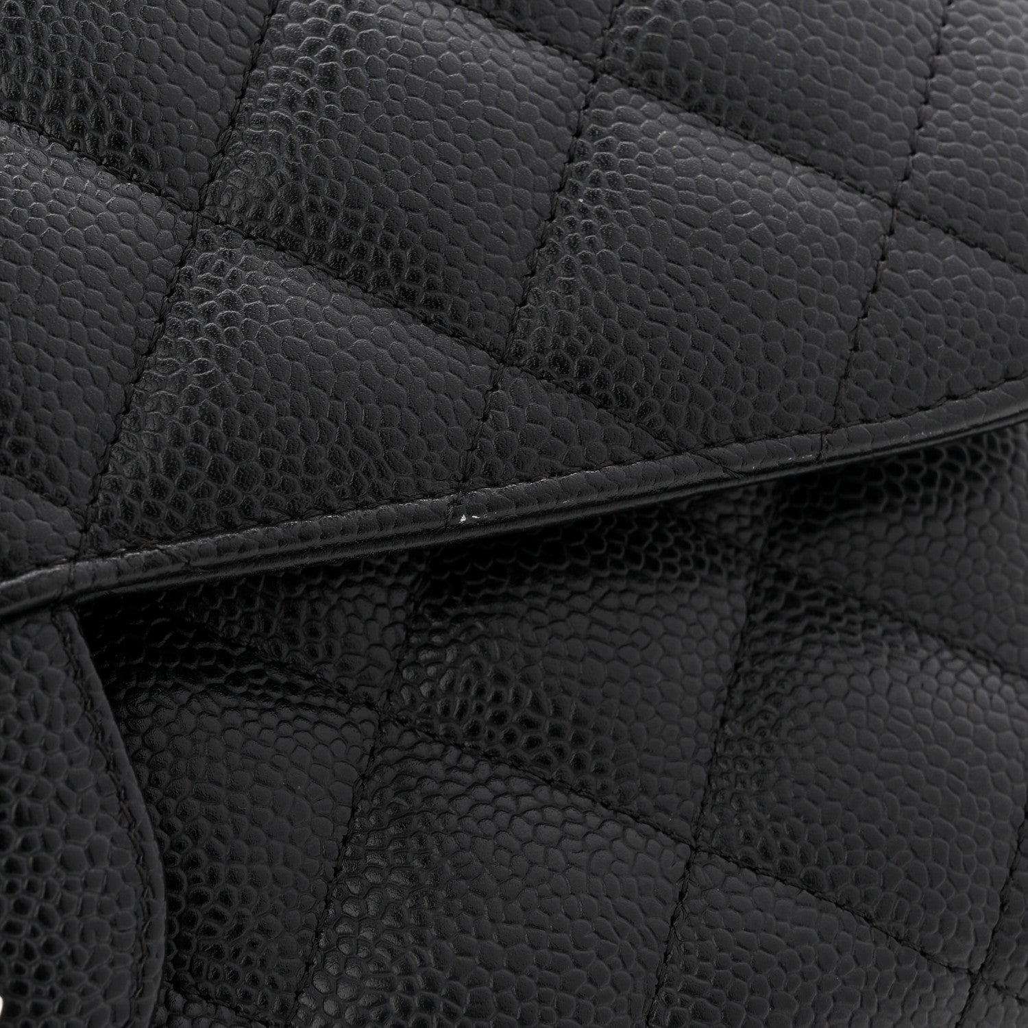 Chanel Caviar Quilted Jumbo Double Flap Black 11 of 11
