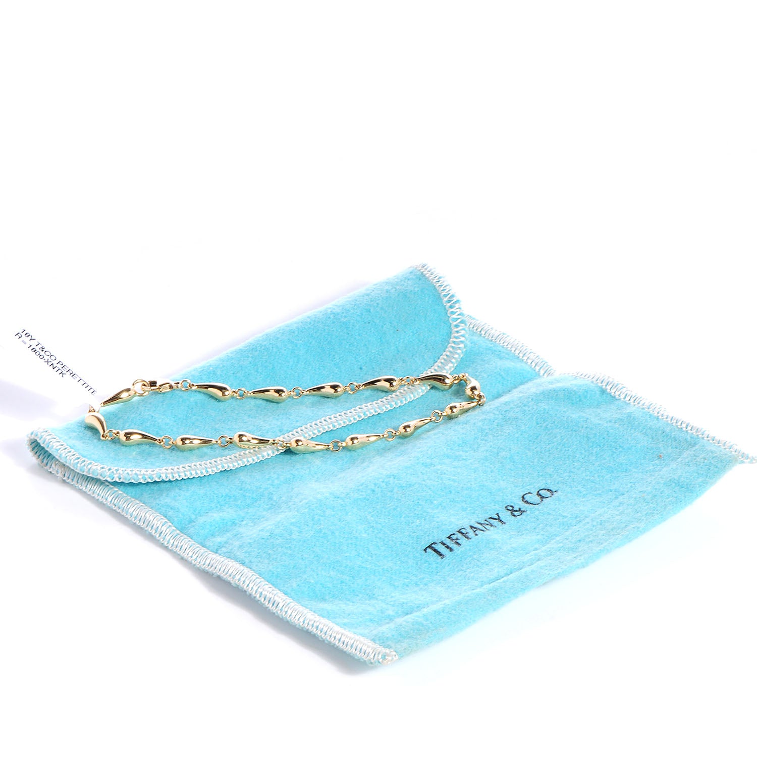 Tiffany 18k Gold Elsa Peretti Teardrop Bracelet 7 of 7
