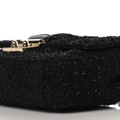 Christian Dior Tweed Miss Dior Pouch Black 9 of 9