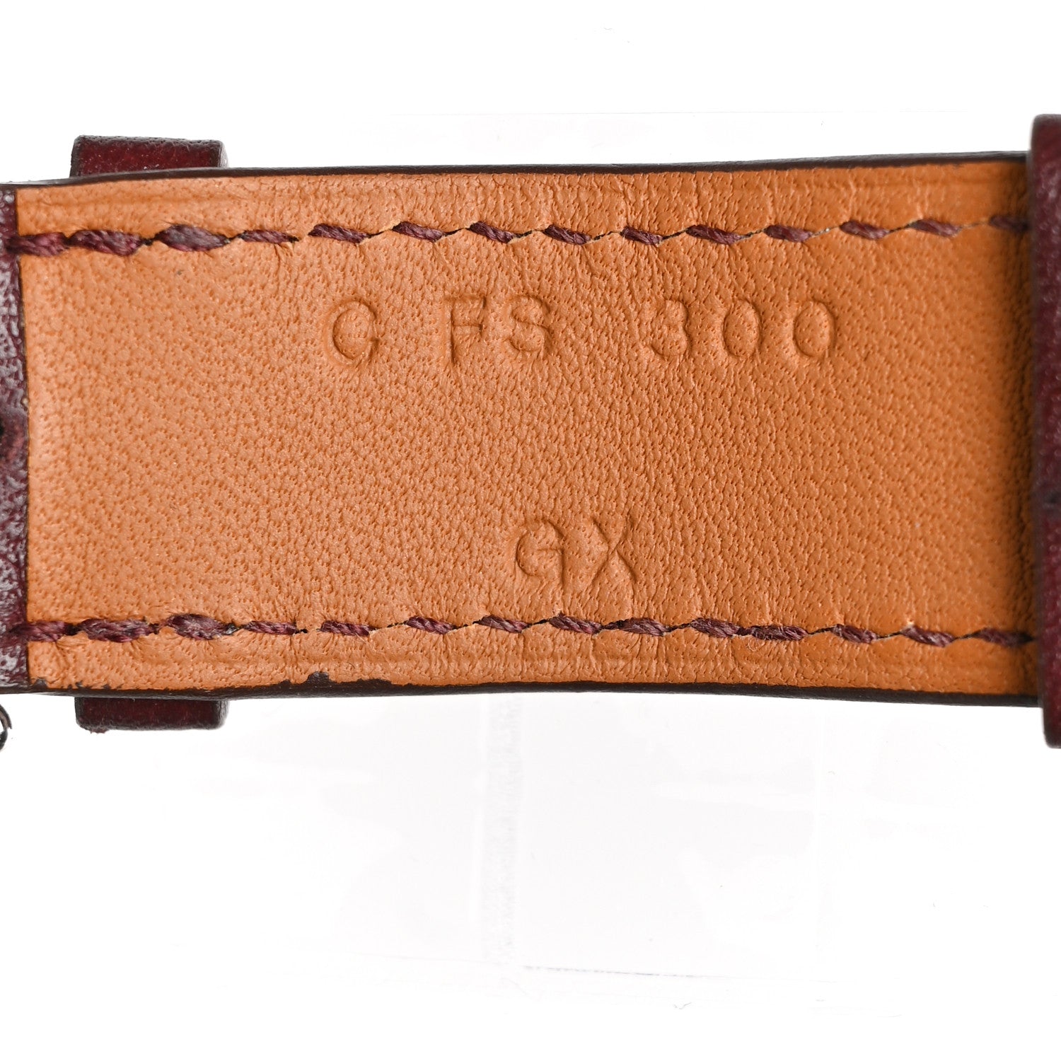 Hermes Swift 40mm Apple Watch Double Tour Band Bordeaux Rose Extreme Rose Azalee 4 of 7