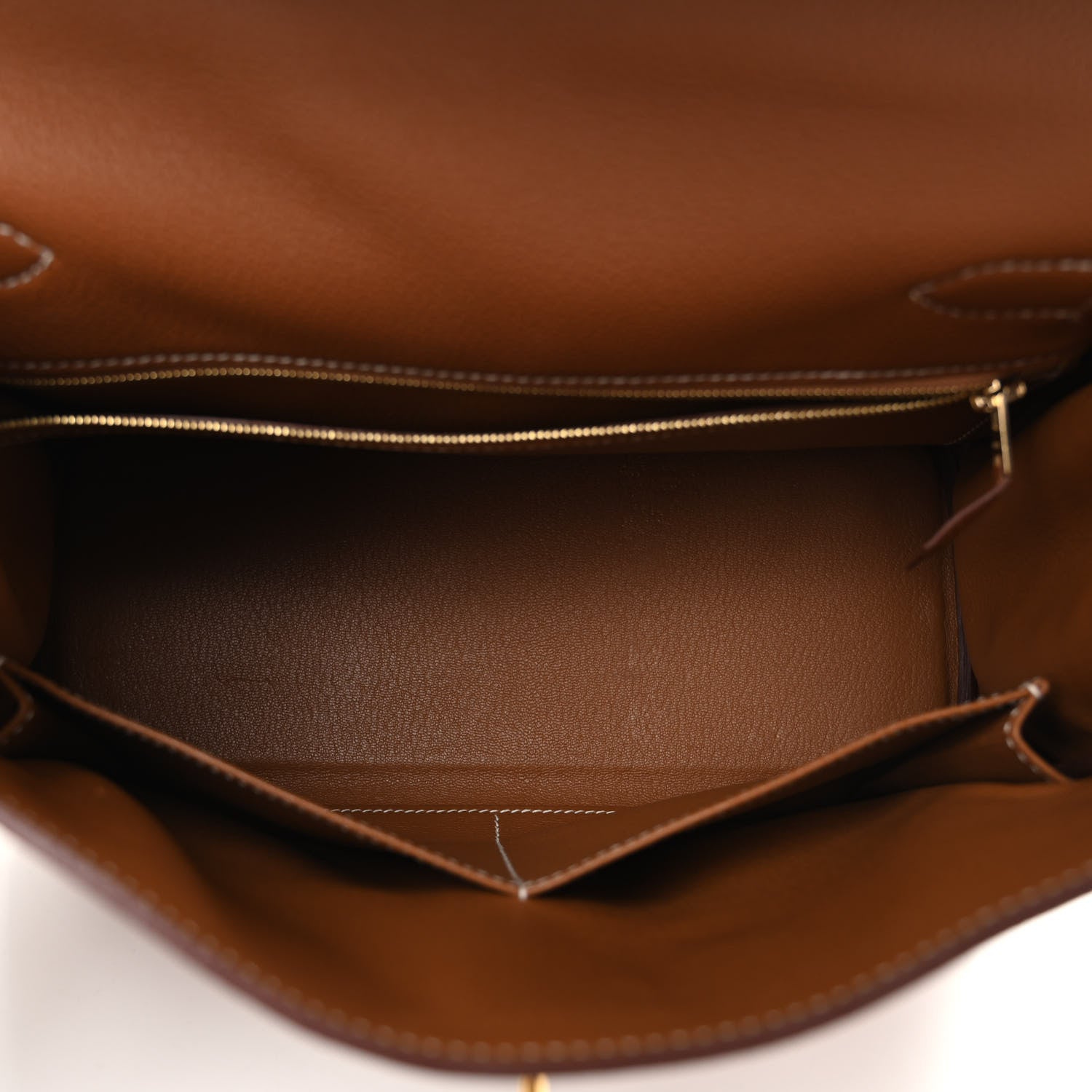 Hermes Togo Kelly Retourne 28 Gold 5 of 12