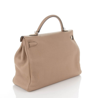 Hermes Togo Kelly Retourne 40 Gris Tourterelle 3 of 20