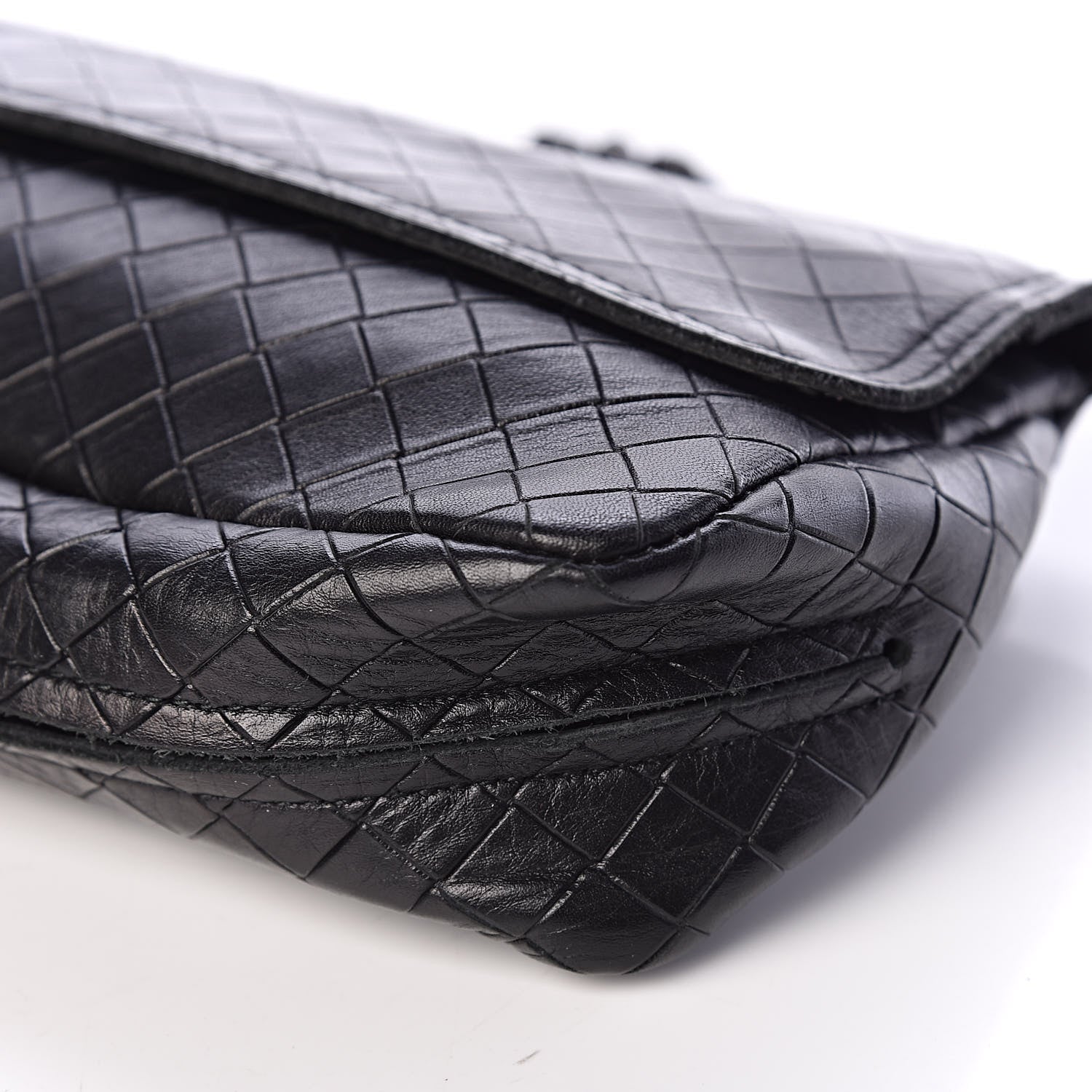 Bottega Veneta Nappa Intrecciato Mini Chain Messenger Black 9 of 10