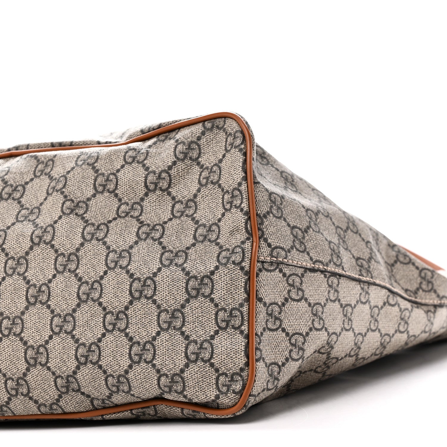 Gucci Soft GG Supreme Monogram Medium Crossbody Tote Beige Cuir 10 of 10