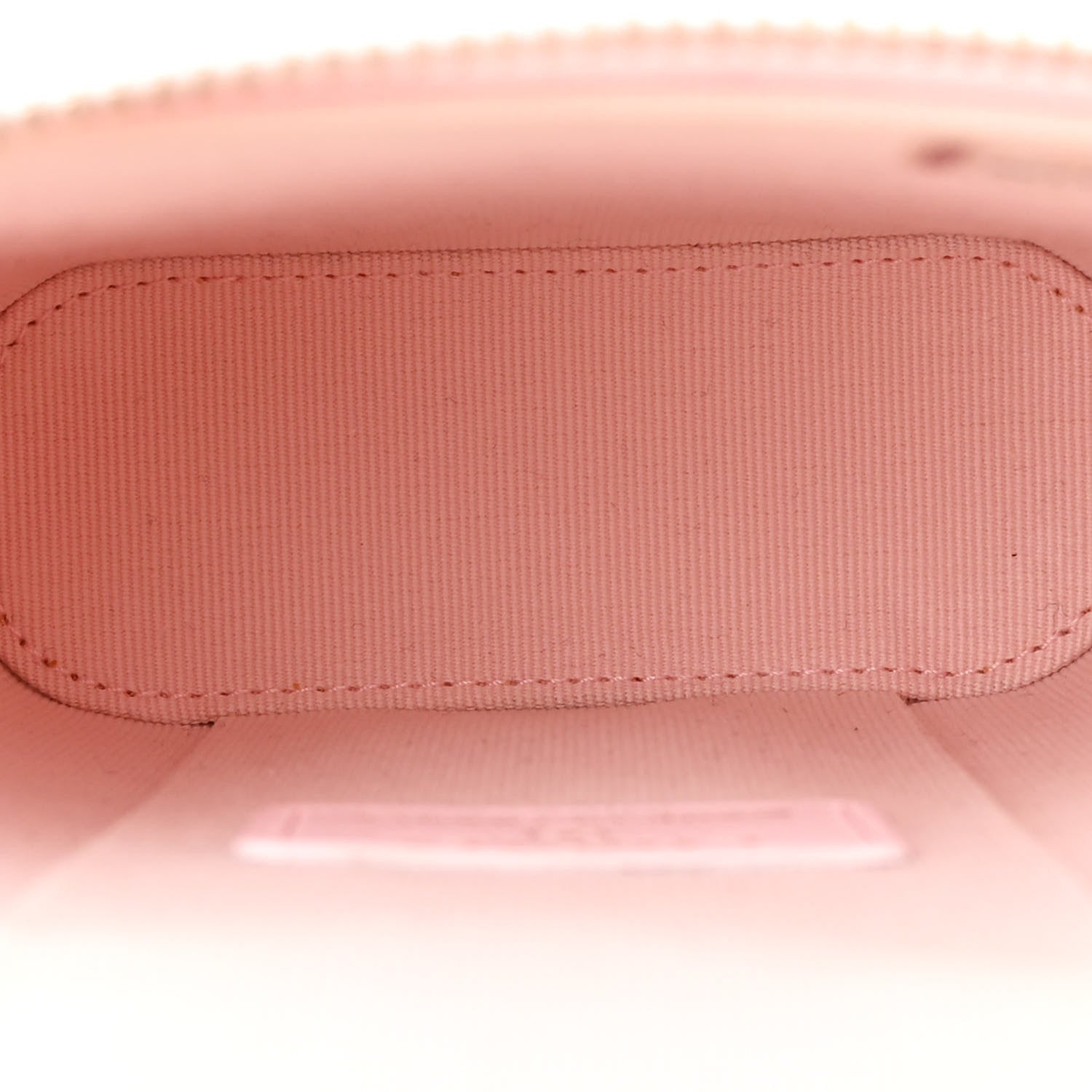 Chanel Lambskin Quilted Vertical Vanity Case With Chain Light Pink 5 of 14