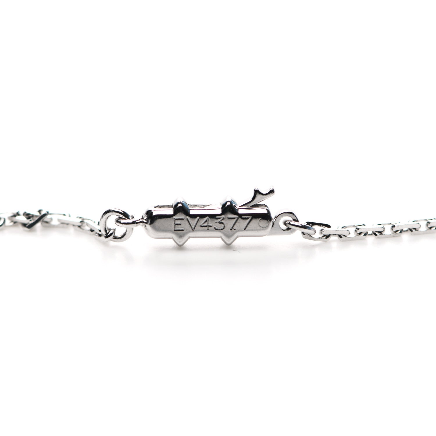 Cartier 18K White Gold LOVE Drop Necklace 5 of 5