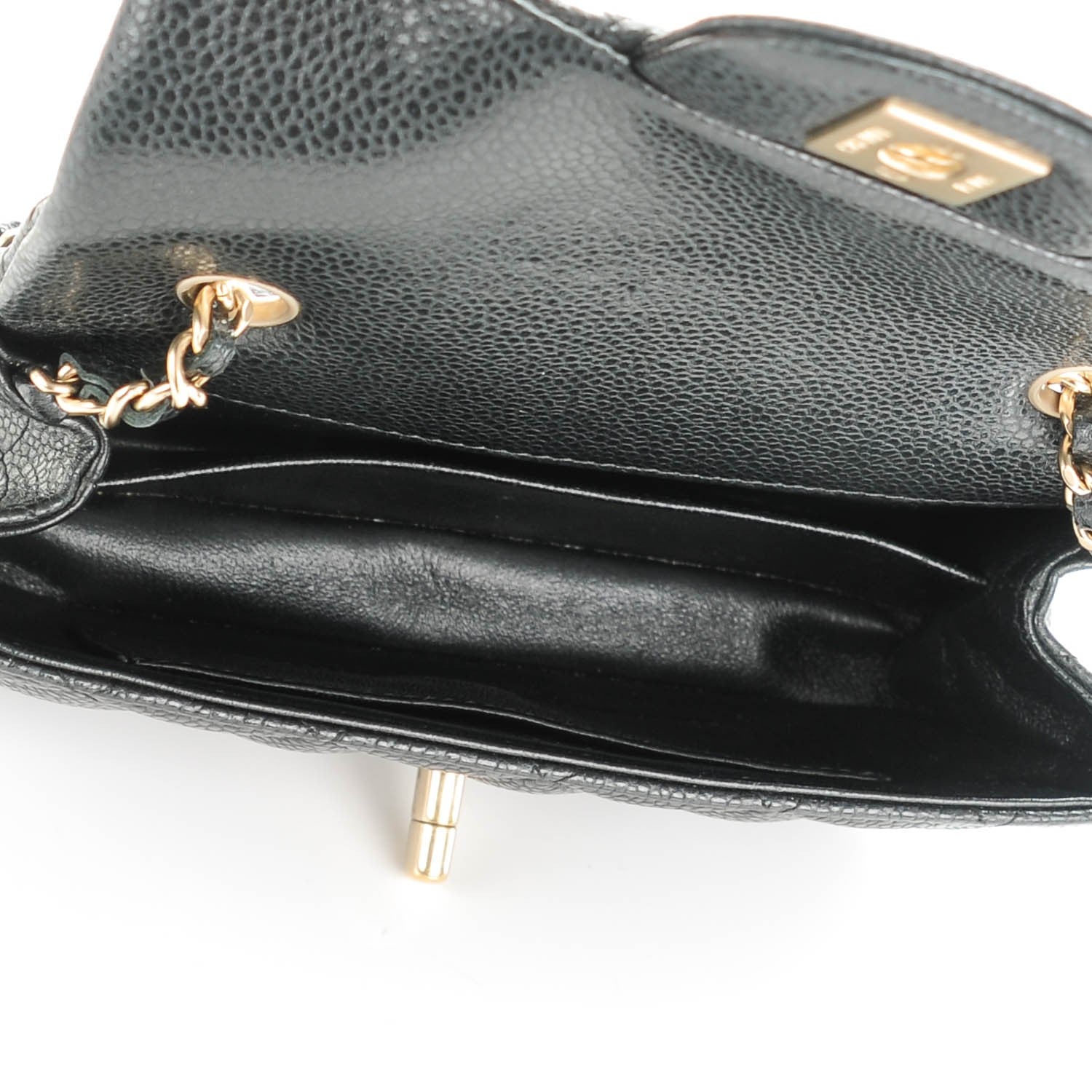 Chanel Caviar Quilted Extra Mini Flap Black 5 of 7