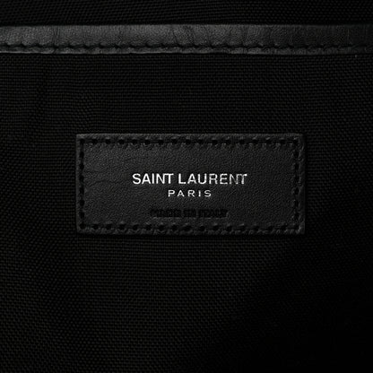 Saint Laurent Canvas City Backpack Black 6 of 10