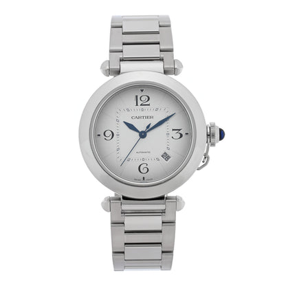 Cartier Stainless Steel 41mm Pasha C Automatic Watch 1 of 6