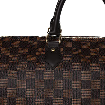Louis Vuitton Damier Ebene Speedy 35 6 of 11