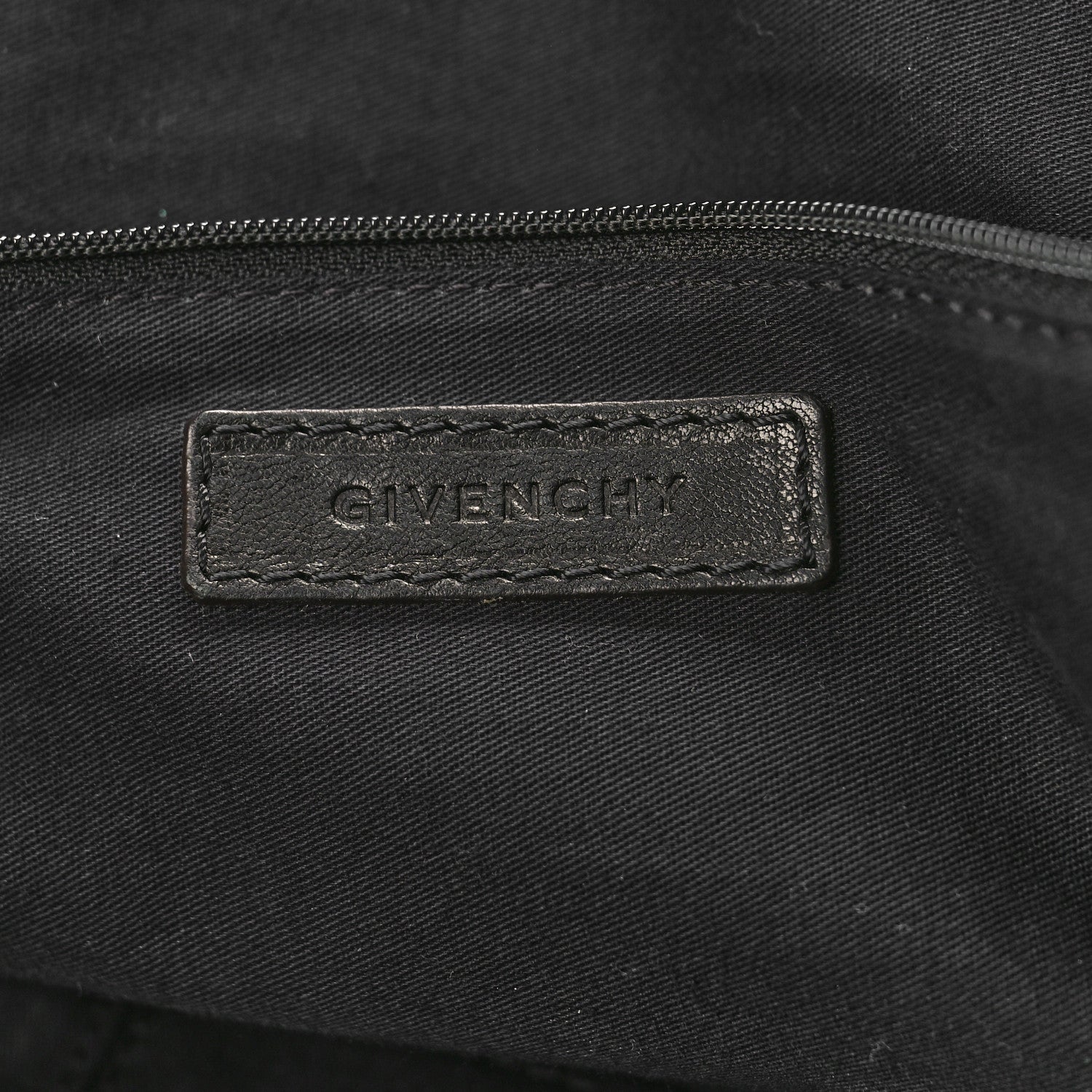 Givenchy Calfskin Crocodile Embossed Medium Nightingale Gold 6 of 10
