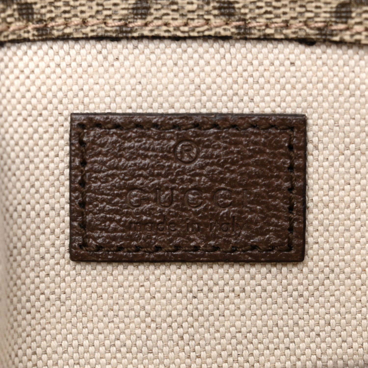 Gucci GG Supreme Monogram Neo Vintage Web Belt Bag Brown 6 of 10