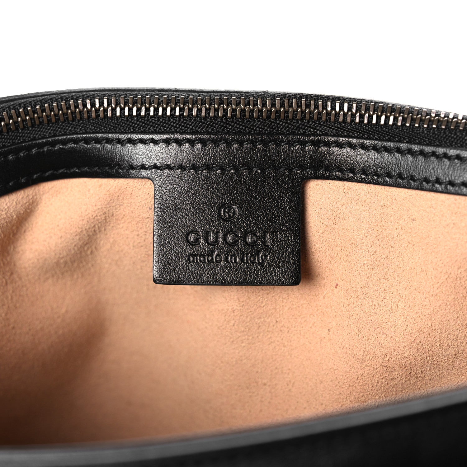 Gucci Calfskin Matelasse Large GG Marmont Shoulder Bag Black 6 of 13