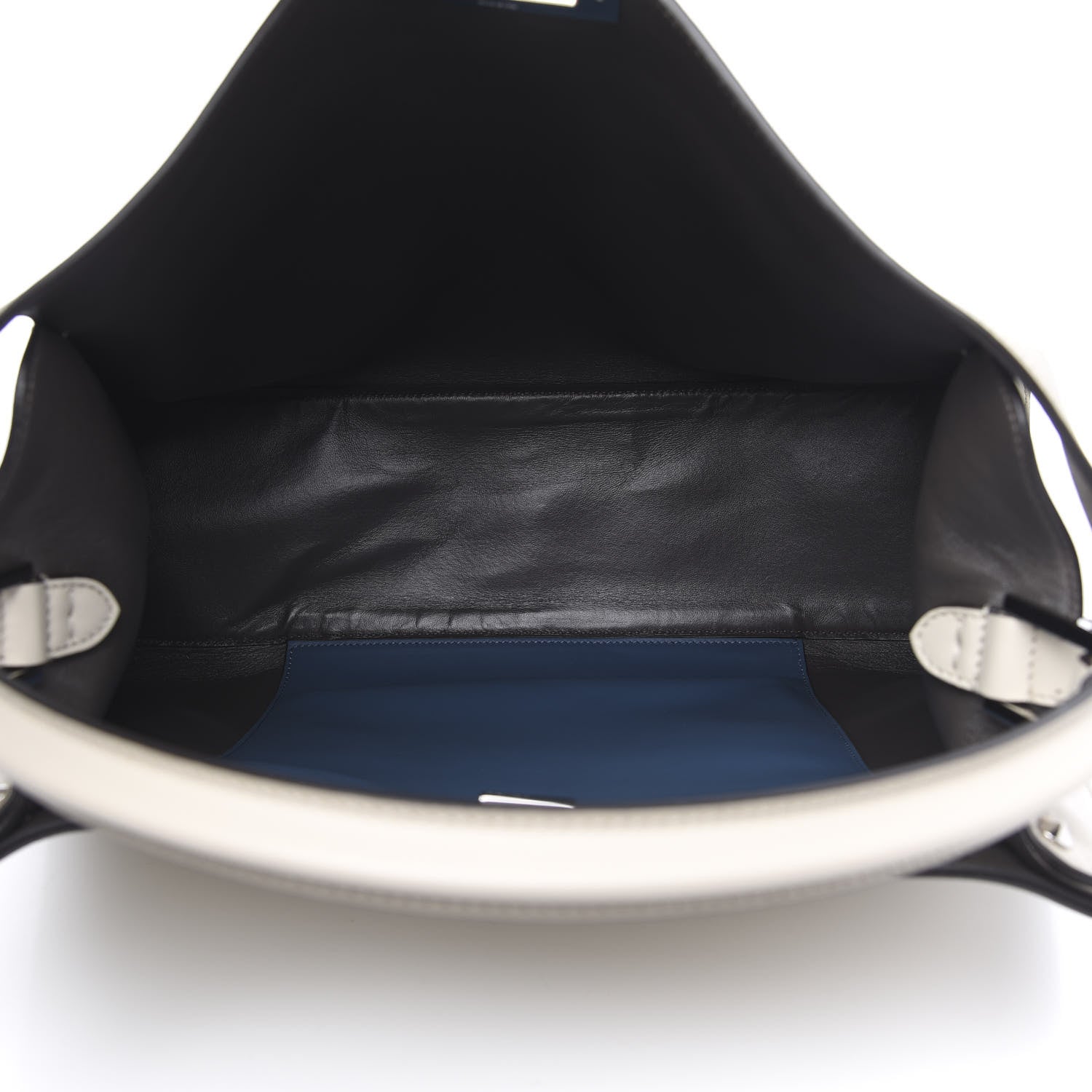 Fendi Vitello Seta Century Large Peekaboo X-Lite Latte Balena 5 of 8