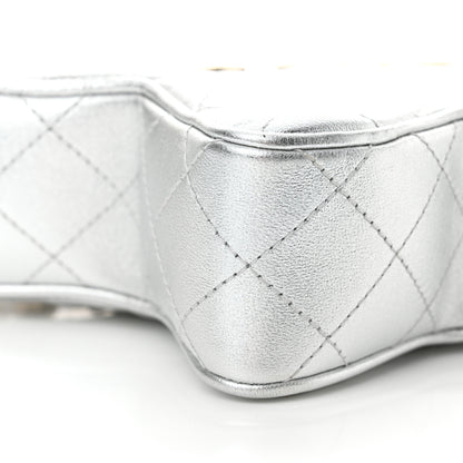 Chanel Metallic Lambskin Walk Of Fame Bag Silver 9 of 14