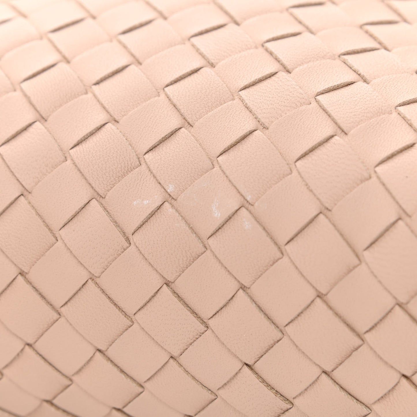 Nappa Intrecciato Nodini Crossbody Messenger Nude