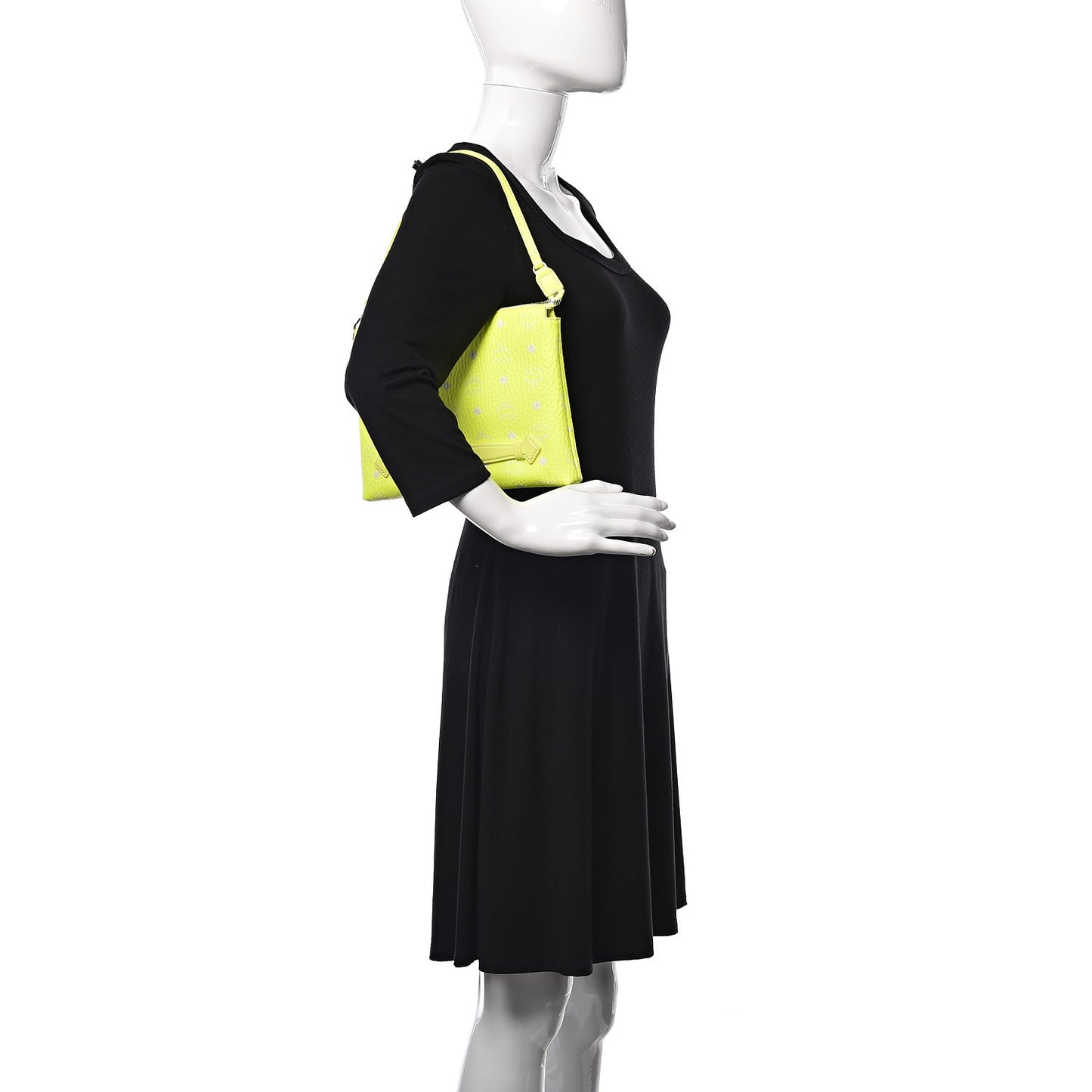 Visetos Zip Pouch Neon Yellow