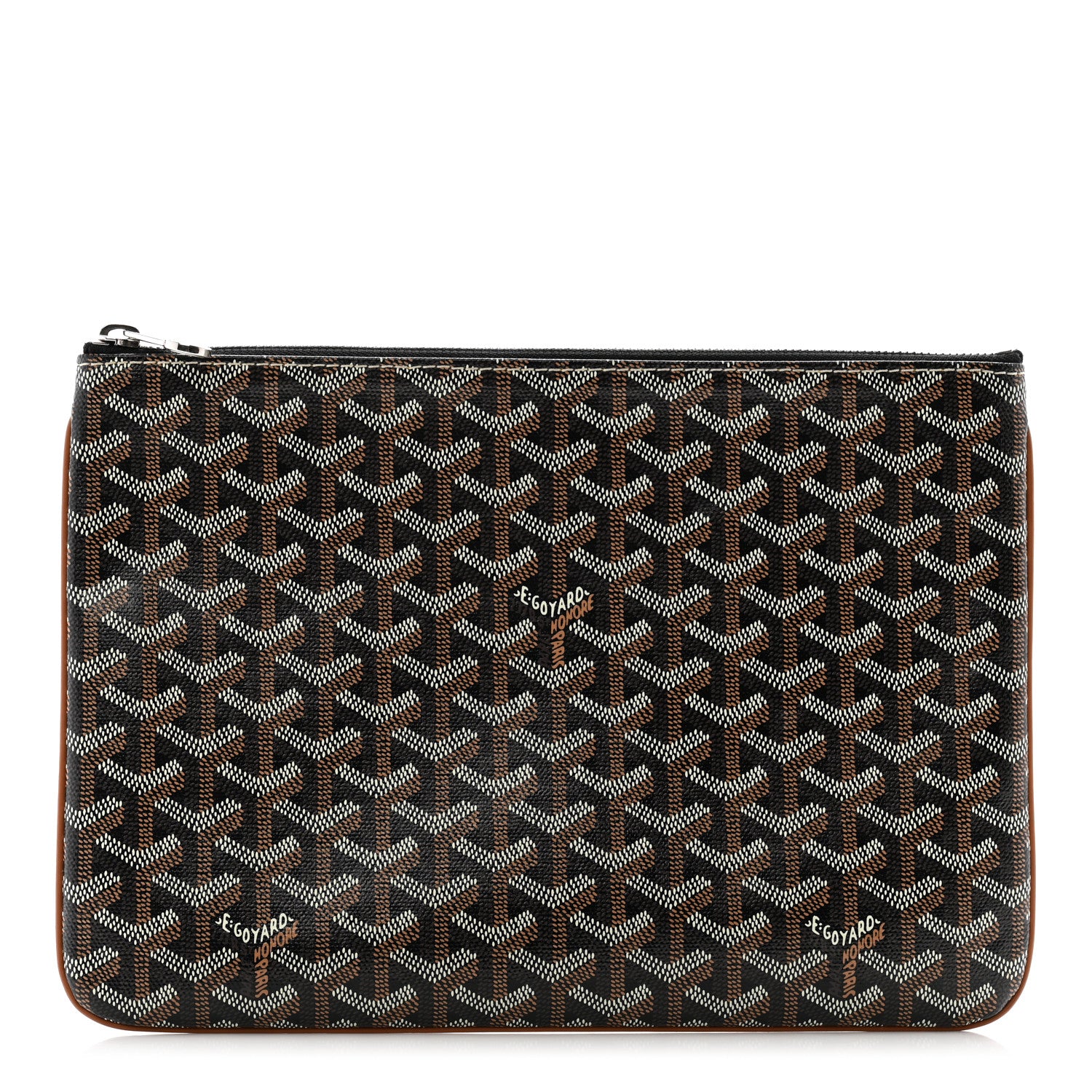 Goyard Goyardine Senat Pochette MM Black 1 of 10