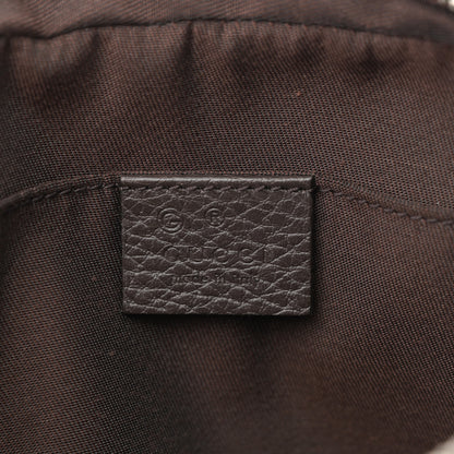 Gucci Monogram Belt Bag Dark Brown 6 of 10