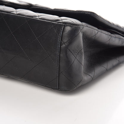 Chanel Lambskin Quilted Maxi Double Flap Black 14 of 14