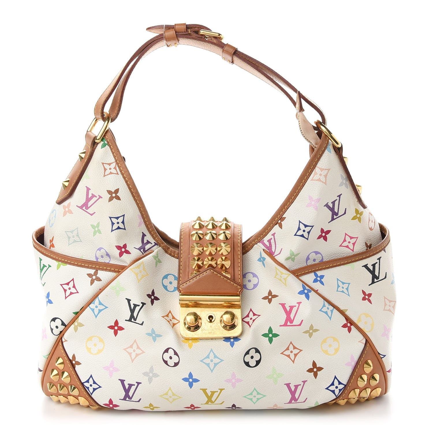 Louis Vuitton Monogram Multicolor Chrissie White 1 of 8