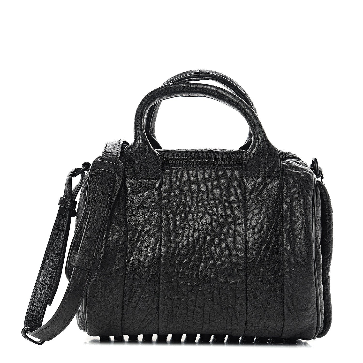 Alexander Wang Pebbled Lambskin Rockie Black Matte Black Hardware 1 of 8