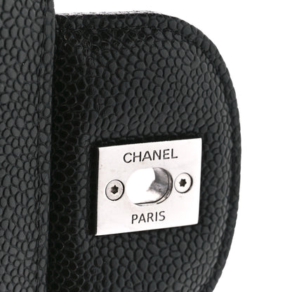 Chanel Caviar Quilted Jumbo Double Flap Black 7 of 11