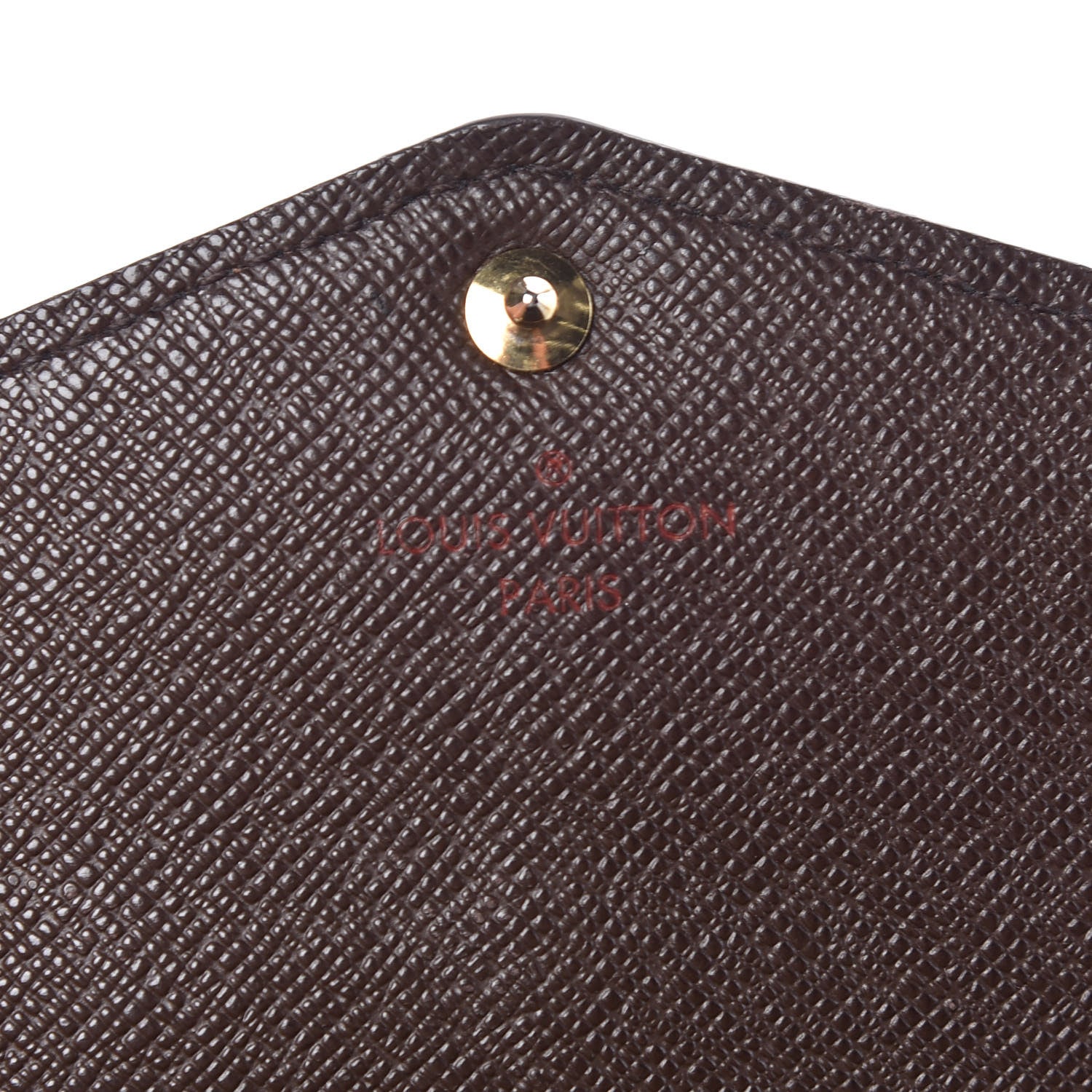 Louis Vuitton Damier Ebene Sarah Wallet NM 6 of 11
