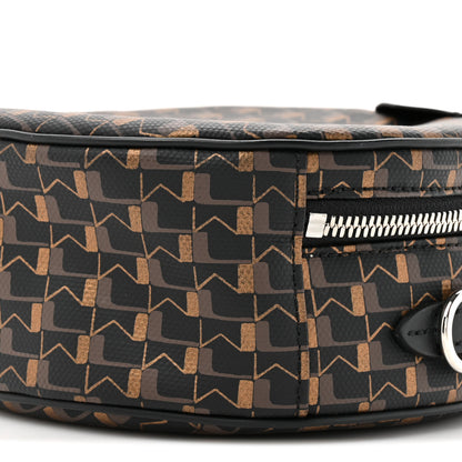 Moynat Canvas 1920 Oh! Small Yoyo Crossbody Bag Carbon Bronze Cognac 9 of 10