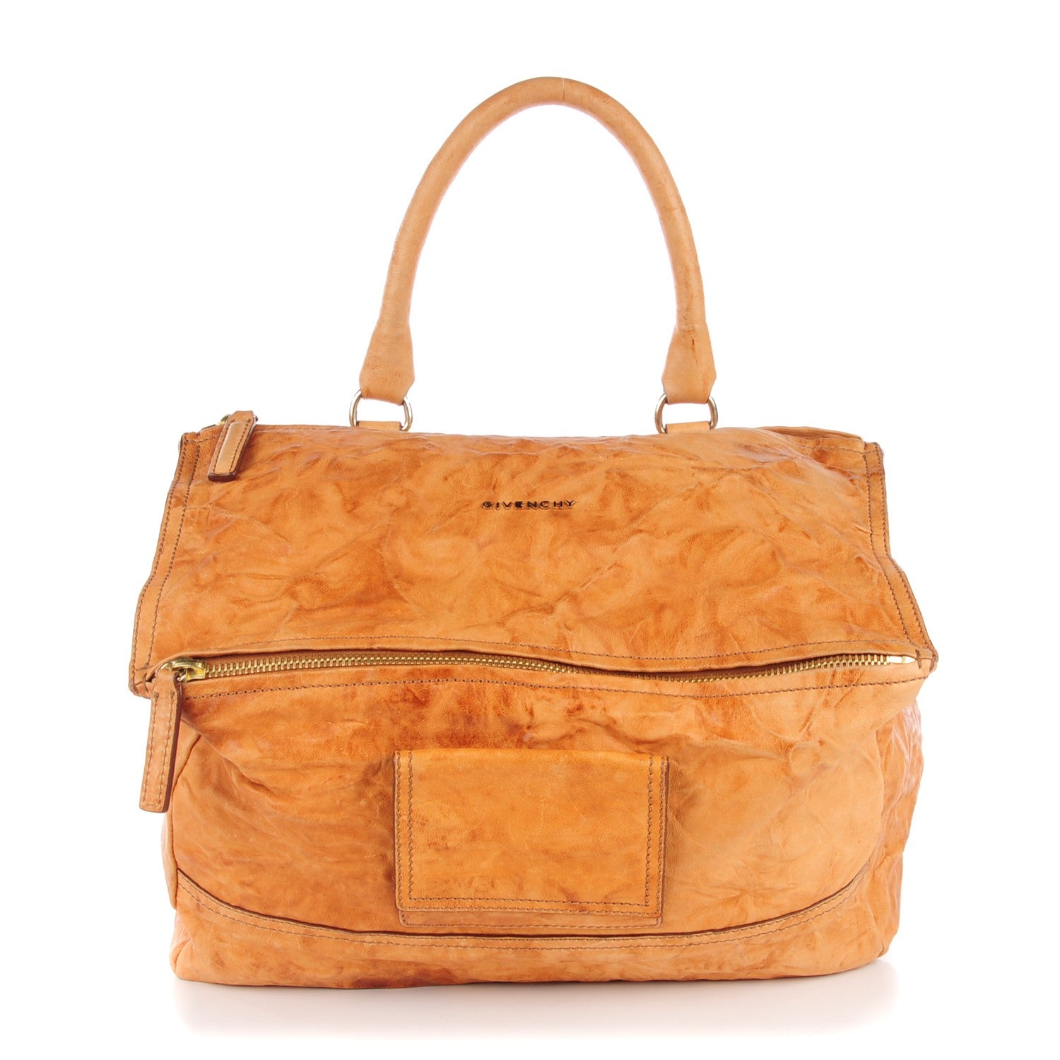 Givenchy Tumbled Sheepskin Medium Pandora Tan 1 of 8