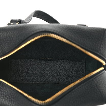 Delvaux Taurillon Soft Mini Cool Box Satchel Black 5 of 9