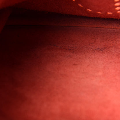 Hermes Taurillon Clemence Amazone Evelyne III PM Rouge Casaque Bleu Obscur 10 of 11