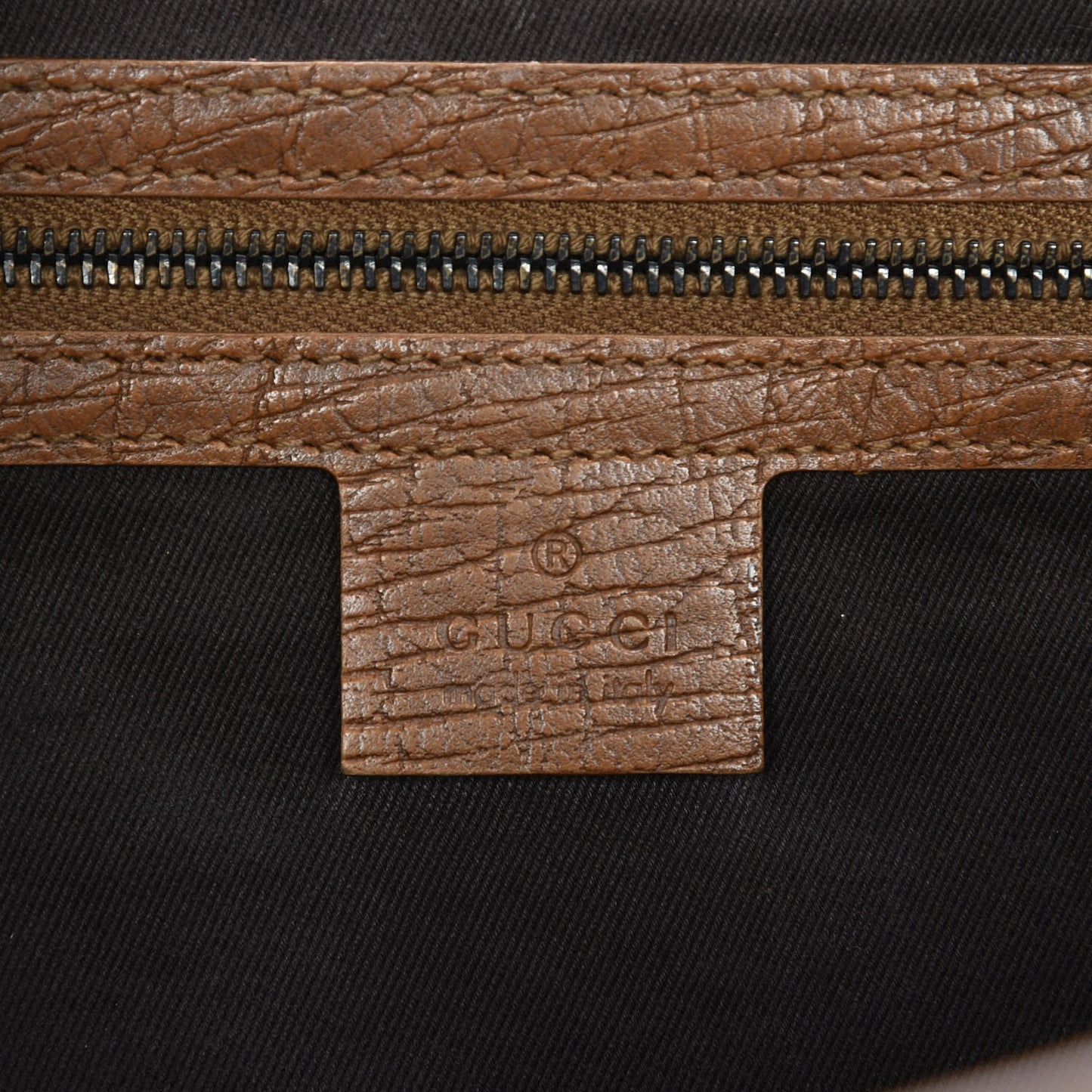 Monogram Bamboo Bullet Bag Brown