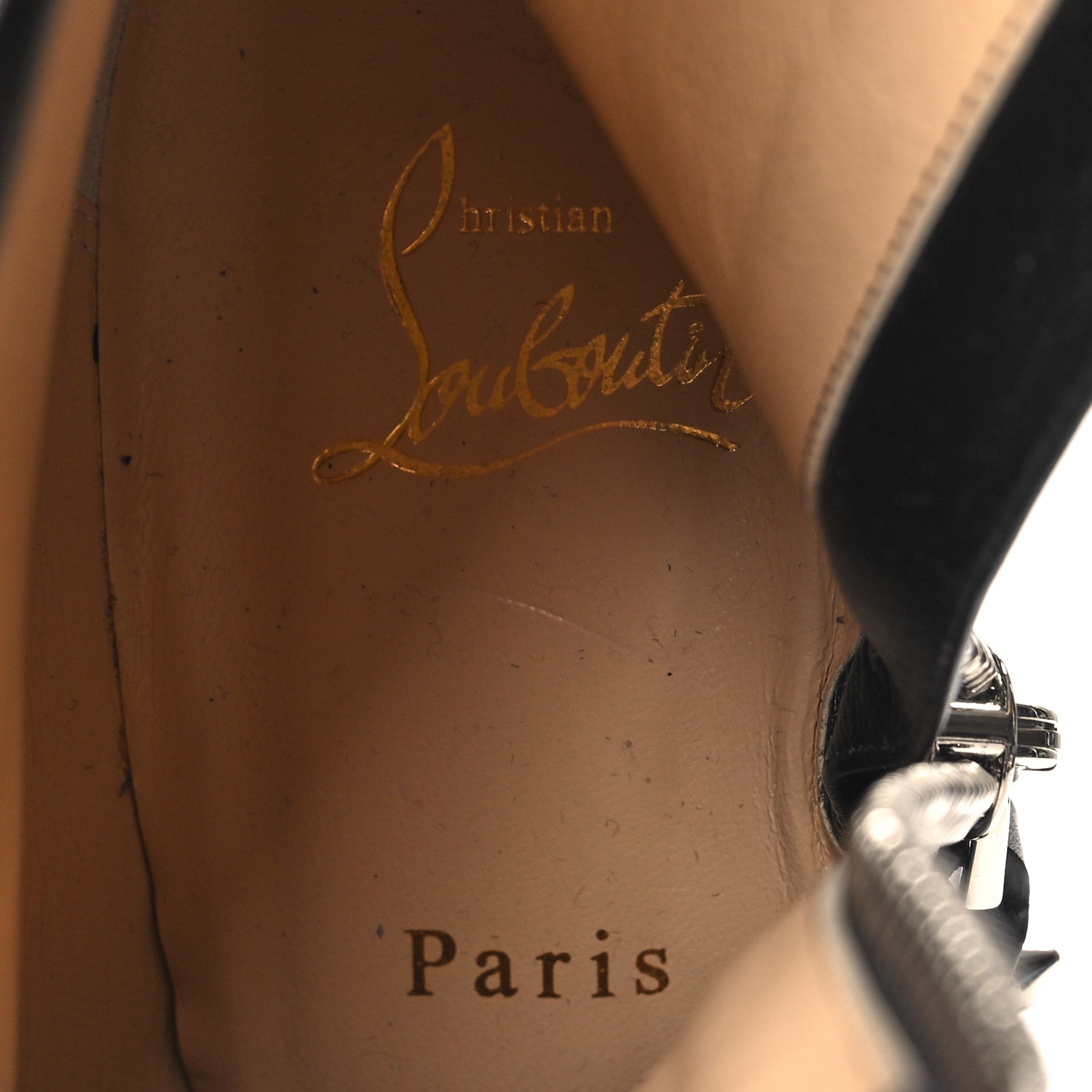Christian Louboutin Calfskin Ziptotal 55 Ankle Boots 41.5 Black 8 of 9