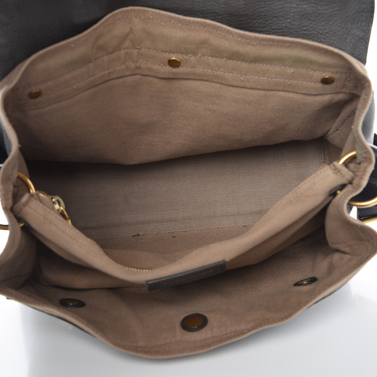 Calfskin Muse Two Messenger Grey