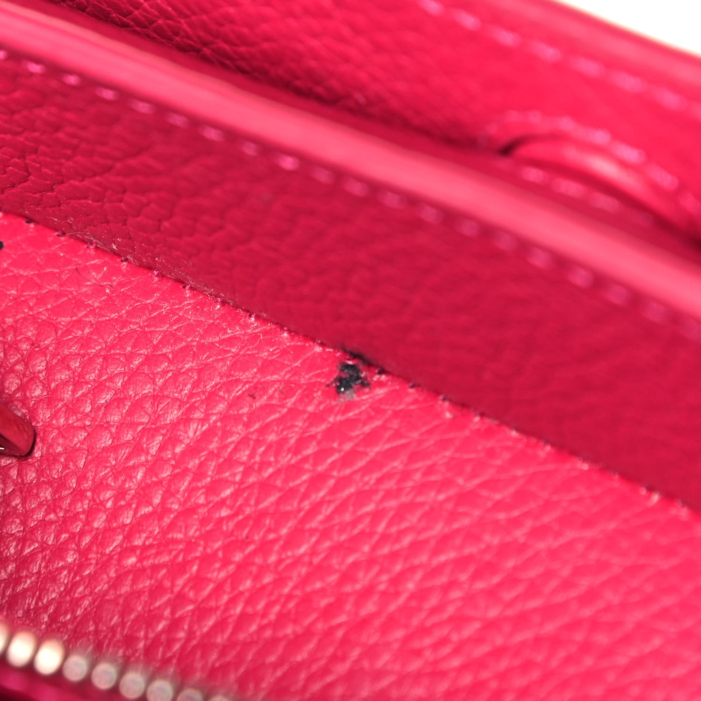 Calfskin Small Triloubi Embroidered Studded Chain Bag Pink