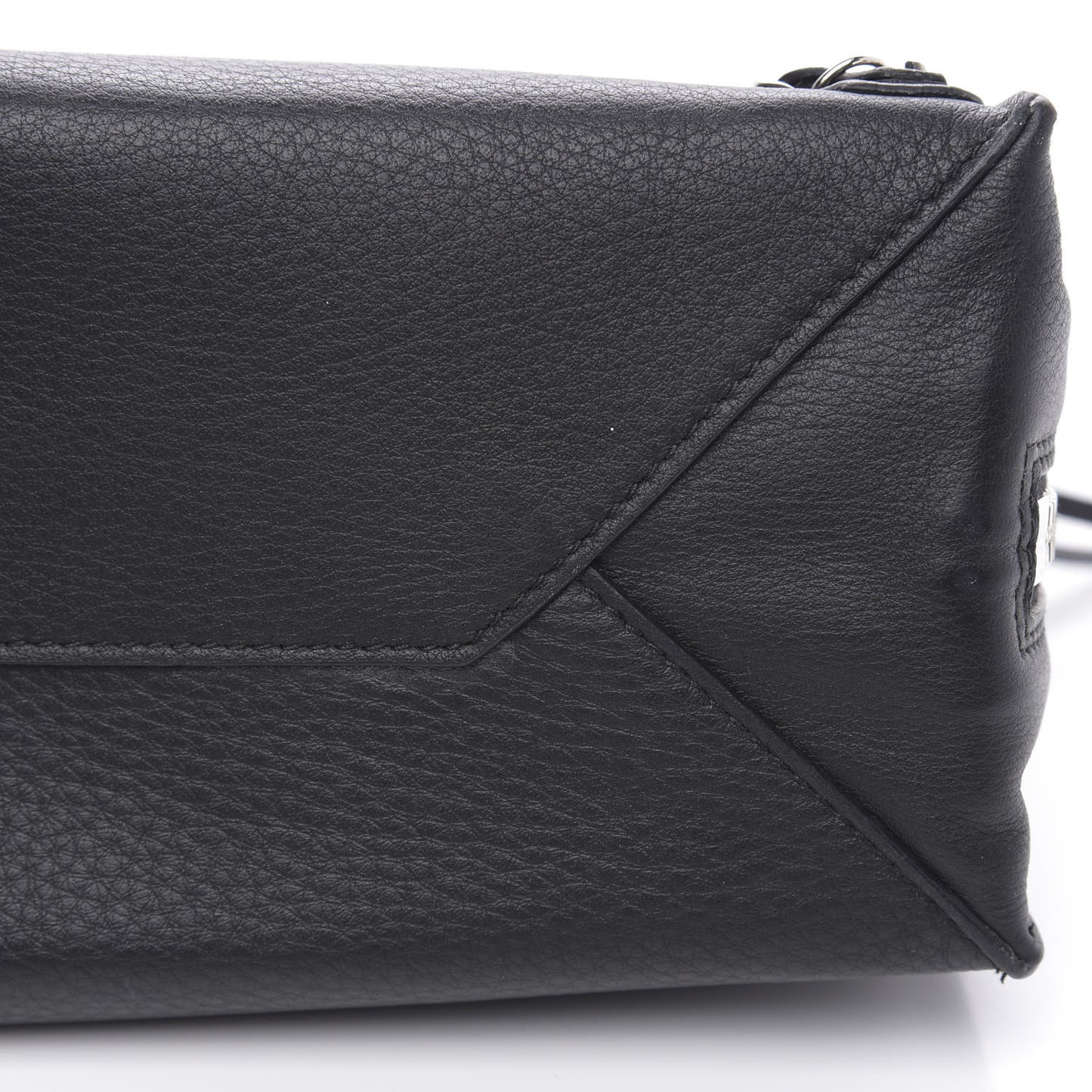 Veau Papier A6 Zip Around Tote Black