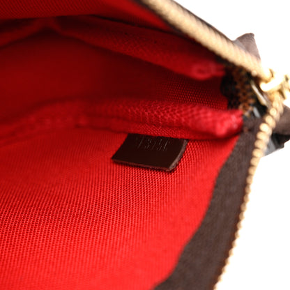 Louis Vuitton Damier Ebene Mini Pochette Accessories 6 of 8