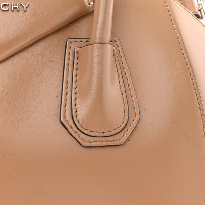 Givenchy Shiny Lord Calfskin Small Antigona Dark Beige 12 of 13