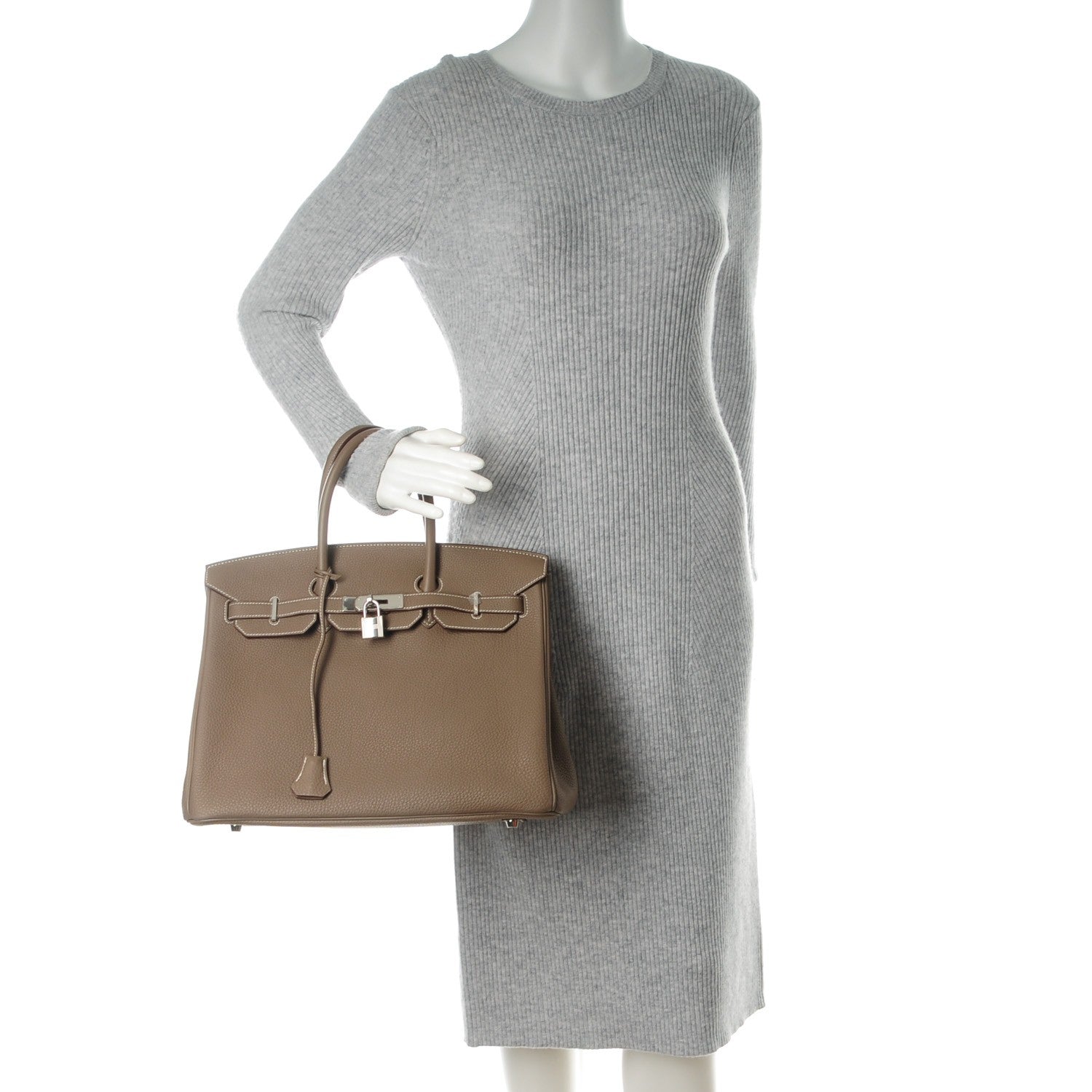 Hermes Togo Birkin 35 Etoupe 2 of 25