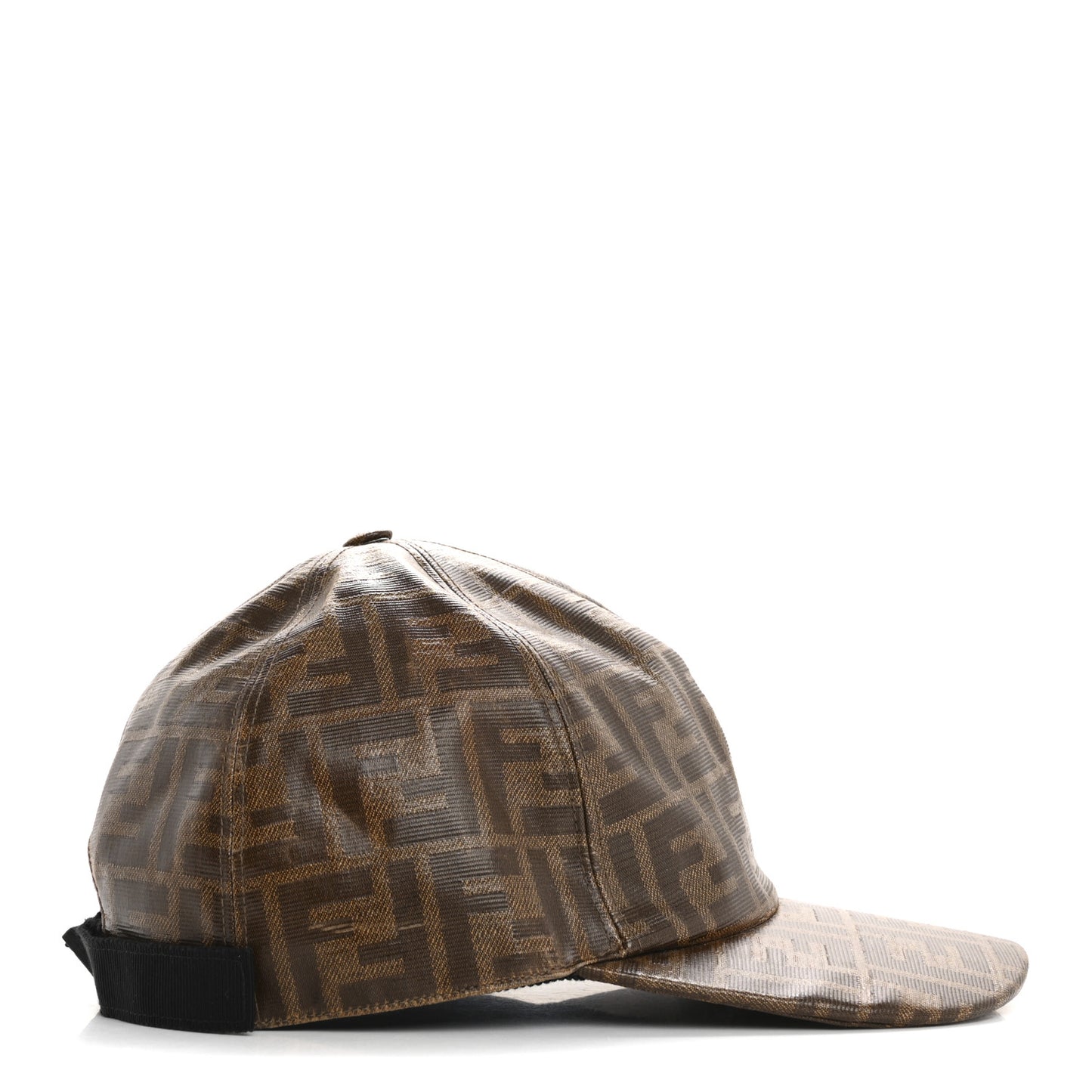 Glazed Fabric FF Baseball Hat Tobacco