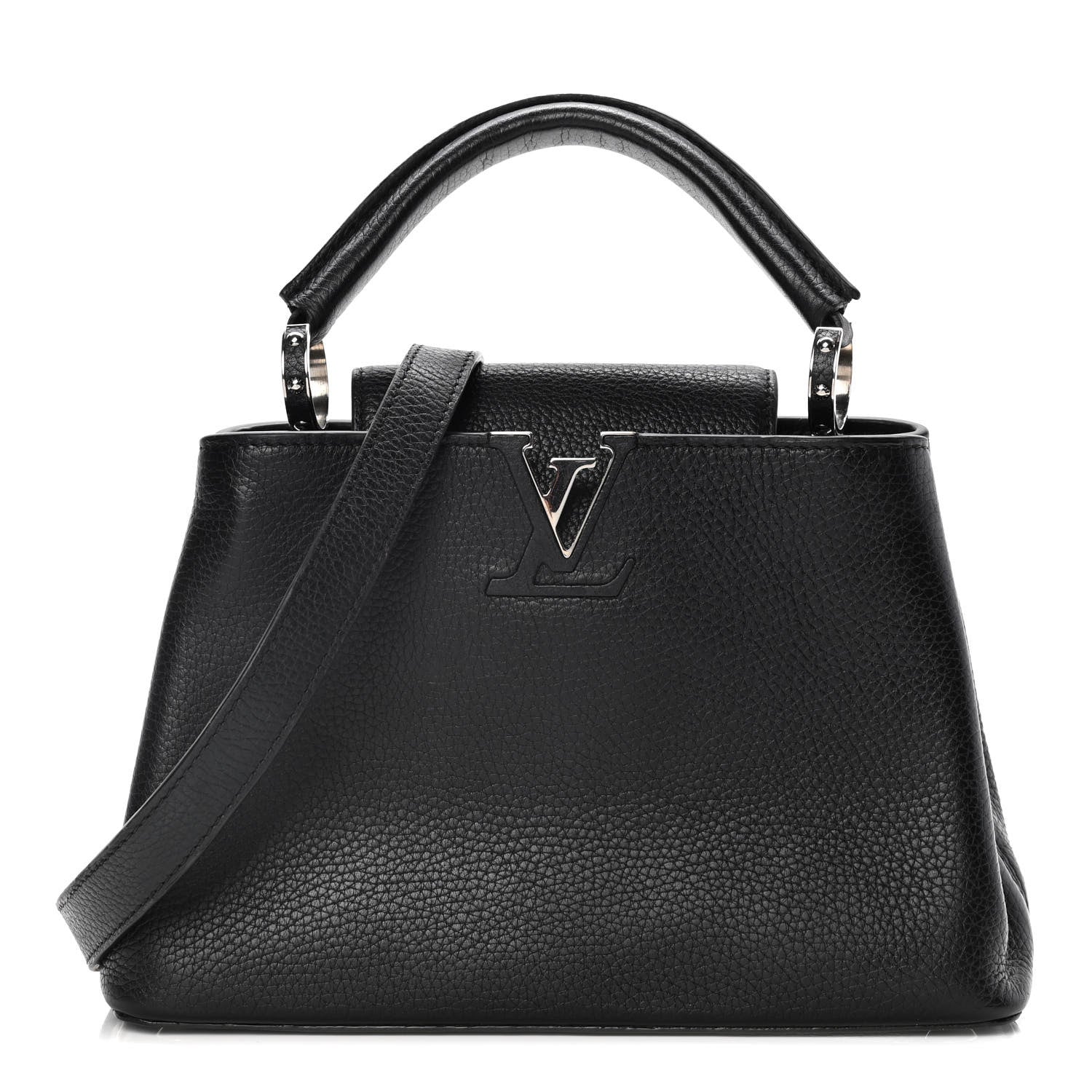 Louis Vuitton Taurillon Capucines Black 1 of 17