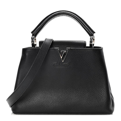 Louis Vuitton Taurillon Capucines Black 1 of 17