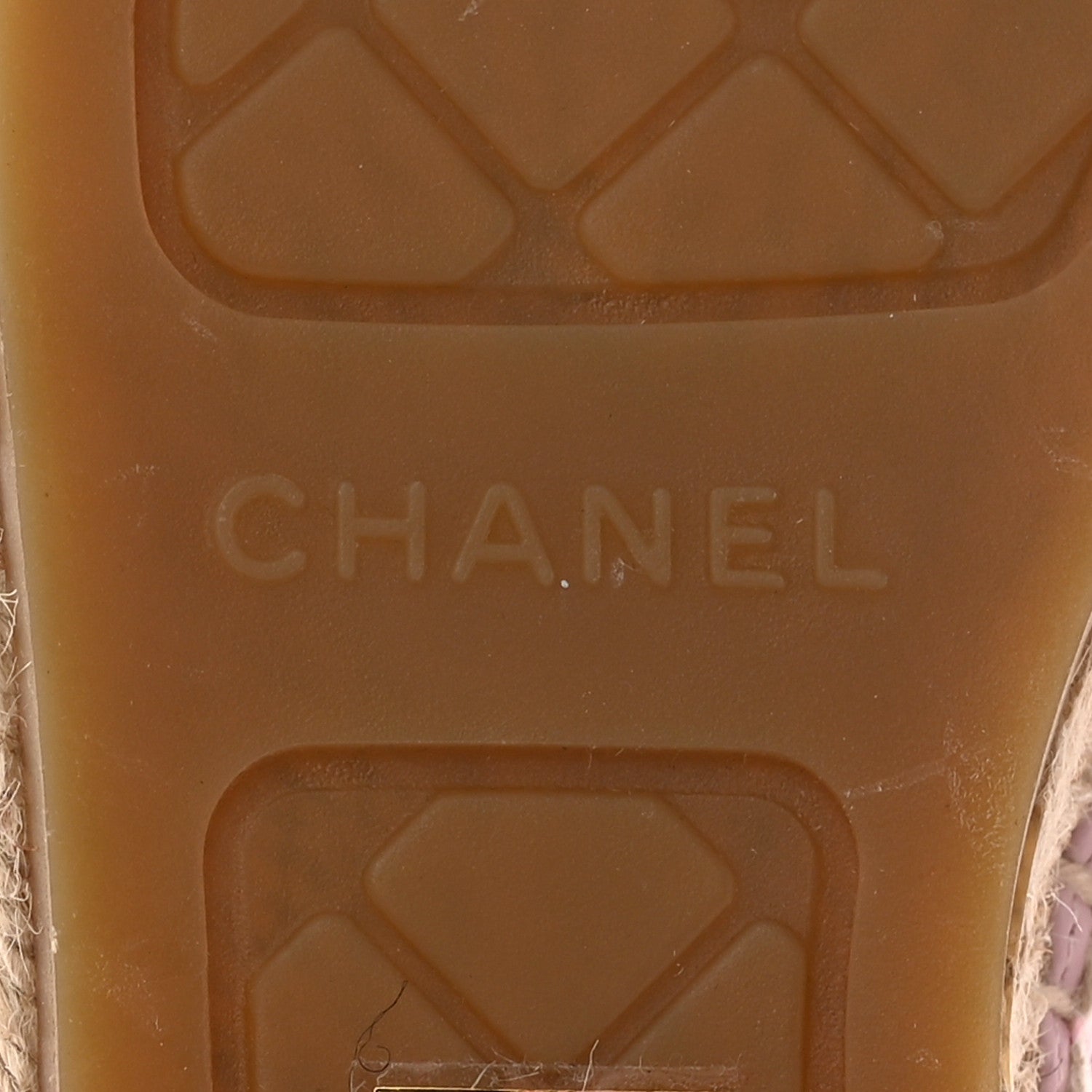 Chanel Tweed Grosgrain CC Espadrilles 39 Pink Multicolor 6 of 12