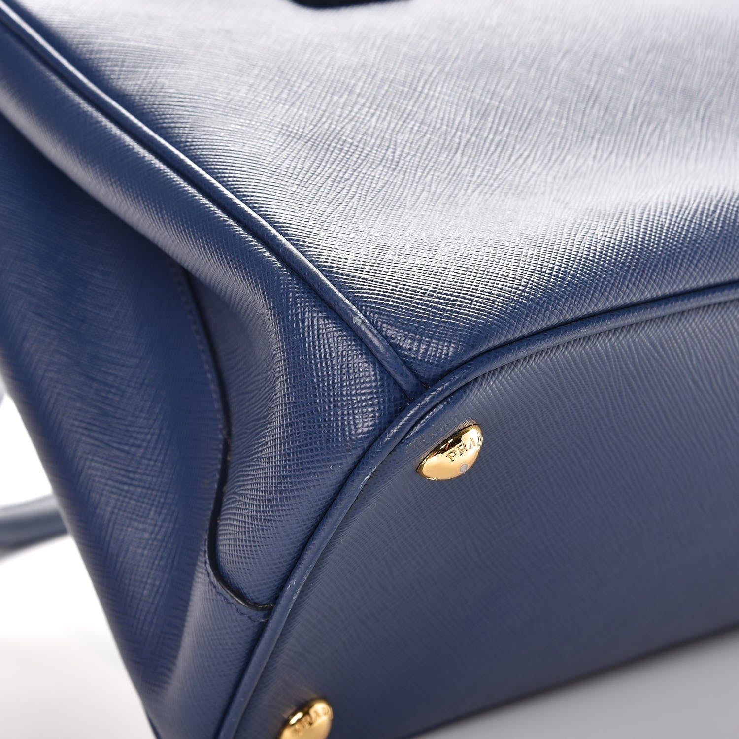 Prada Saffiano Small Galleria Double Zip Tote Bluette 13 of 15