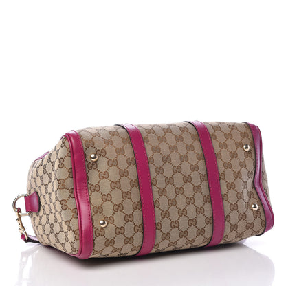 Gucci Monogram Medium Joy Boston Pink 4 of 17
