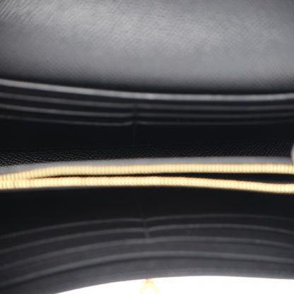 Hermes Epsom Kelly Longue Wallet Black 5 of 9